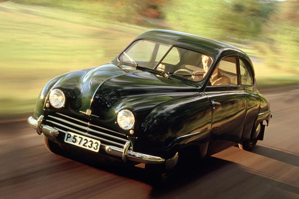 Rckblende: Der »Ur-Saab« von 1949/1950 hrte auf die Bezeichnung »92«