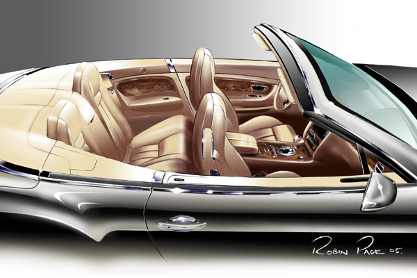 Interieur-Fotos gibt es noch nicht, aber die Zeichnung verdeutlich schon einmal das zu erwartende Ambiente