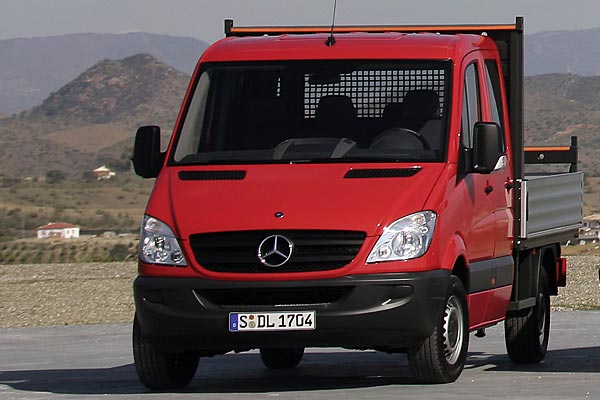 Nochmal die neue Sprinter-Generation als Doppelkabine