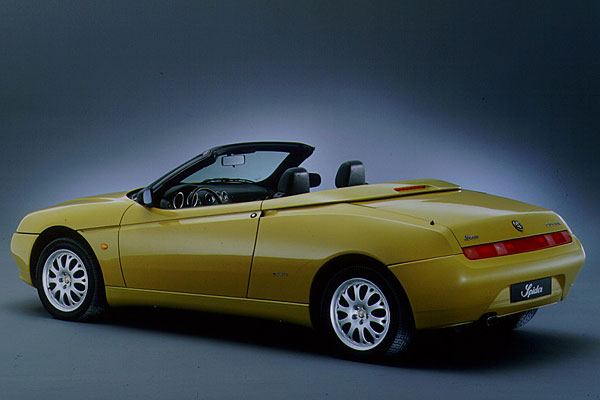 Rckblick: Der Alfa Spider II war auch interessant gezeichnet, doch ganz anders