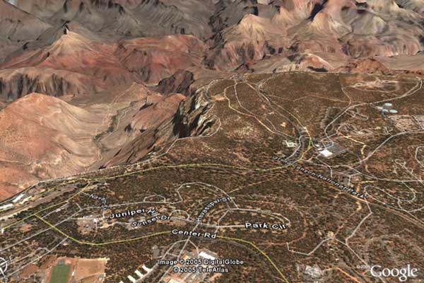 Imposant: Zufahrt zum Grand Canyon aus der »Birdview«-Perspektive