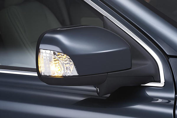 Kaum mehr etwas Besonderes sind Spiegelblinker, die auch die anderen Volvo-Modelle bereits haben