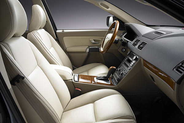 Blick ins XC90-Interieur, das nur in Details verndert wurde