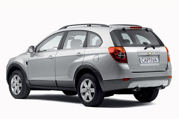 Nochmal der Captiva in der Heckansicht