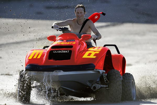 ... auch als Rettungsfahrzeug fr entlegene Gebiete dienen