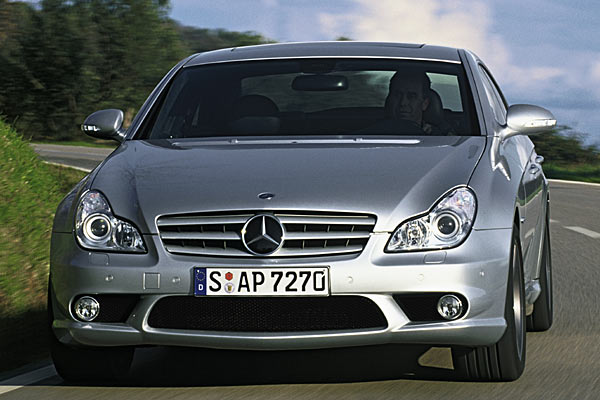 Ab Werk gibt es den CLS »nur« als Achtzylinder von Mercedes-Tochter AMG mit 514 PS
