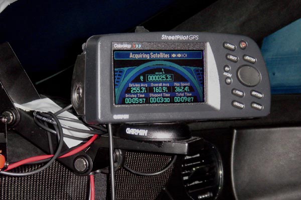 ... ausweislich des Bildes gemessen haben will