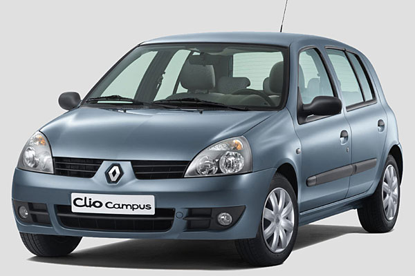 Die alte Clio-Generation wird als &raquo;Campus&laquo; weiterhin verkauft &ndash; und bekommt sogar nochmal ein kleines Facelift mit neuer, komplett lackierter Frontschürze. Die Nebelschweinwerfer kosten extra