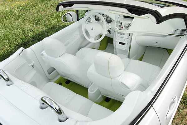 Im Interieur mit großflächig vernähtem Leder ist sie natürlich weder seriennah noch praxistauglich, doch sonst entspricht &raquo;