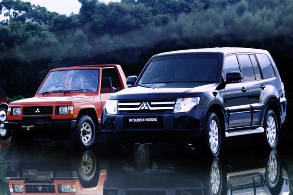 Urahn und kommende Generation: Der neue Mitsubishi Pajero zeigt erstmals sein Gesicht