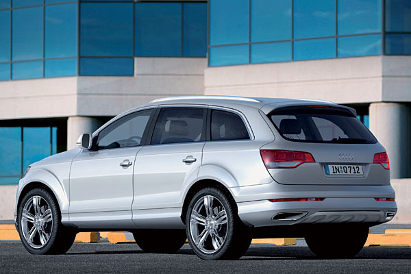 Insgesamt hat Audi am Heck weniger dick aufgetragen als an der Front