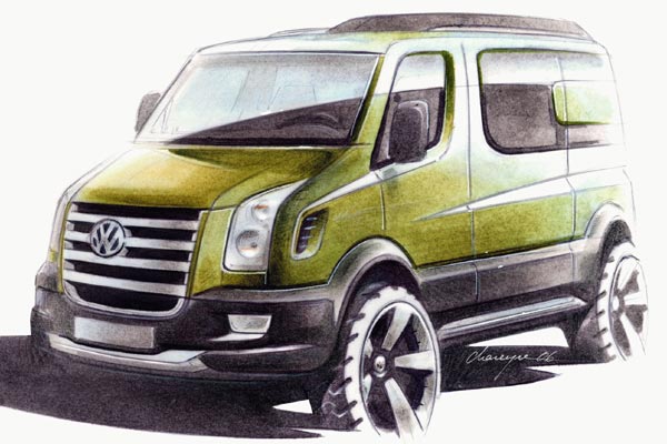 Der Atacama-Entwurf entstand bei VW in Wolfsburg