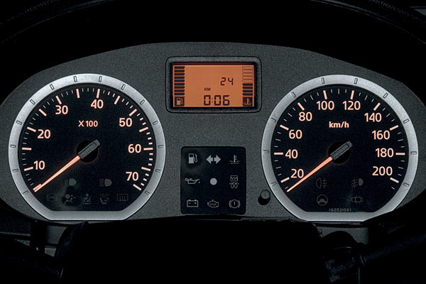 Völlig ausreichend ist die Instrumentierung, wenn auch Digitalanzeigen für Tankinhalt und Kühlwasserthermometer und die singuläre Blinkerkontrollleuchte nichts für Ästheten sein mögen