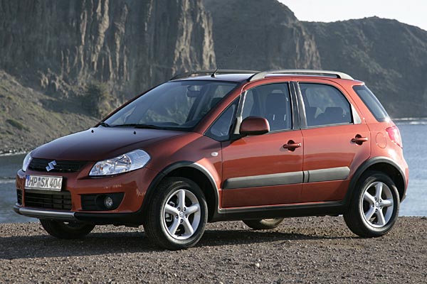 Zum Vergleich: Der SX4 in der bekannten Form als »Urban Cross Car«