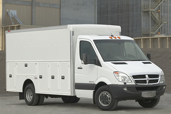 Mit Aufbau und Dachleuchten wird das Bild schon mehr »typisch amerikanisch«