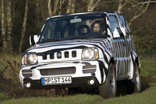 Fr »Individualisten mit hohem Spaanspruch«: Suzuki Jimny Cabrio »Daktari«