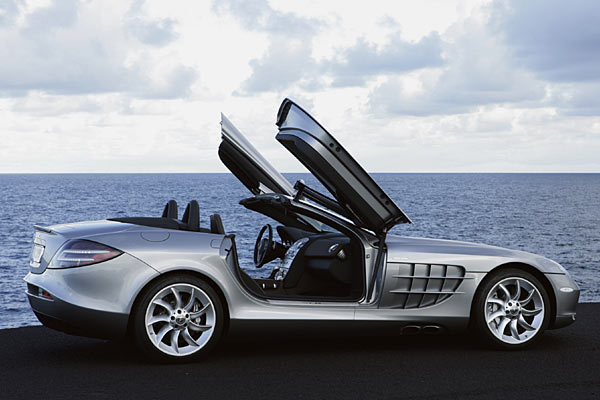 Gestatten, Mercedes SLR McLaren Roadster