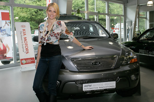 ... auch sehr natrlich posieren durfte