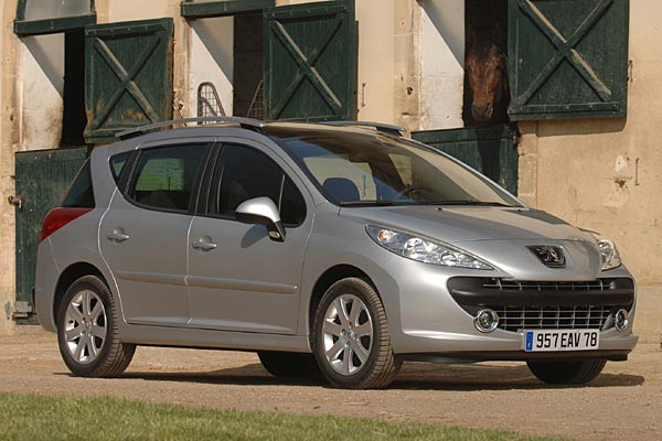 Nochmals der 207 SW. H�ndlerpremiere ist bereits Ende Juni