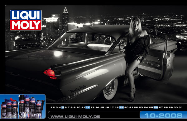 Oktober. Der Hintergrund ist (wohl) nicht so amerikanisch wie das Auto