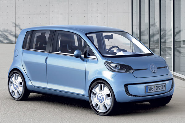 Im Vergleich mit dem dreitrigen »up!« wchst der Van in Lnge und Radstand um je 23 Zentimeter