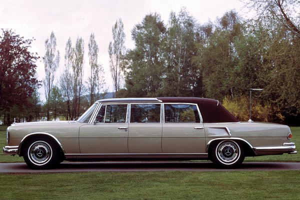 Die Krnung der Krnung: Mercedes 600 Landaulet in der Pullmann-Ausfhrung