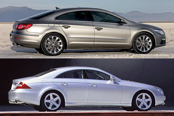 Mercedes hatte 2003/04 mit dem CLS das Konzept eines »viertrigen Coups« geboren. Ganz so radikal ist die VW-Umsetzung nicht