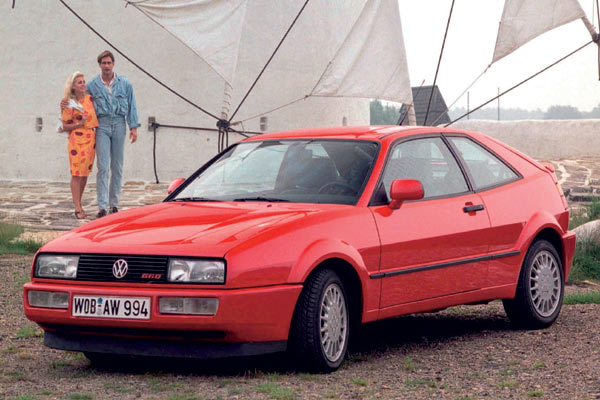 Rckblick: Der VW Corrado wurde von 1987 bis 1995 gebaut. Nicht einmal 100.000 Stck verkaufte VW