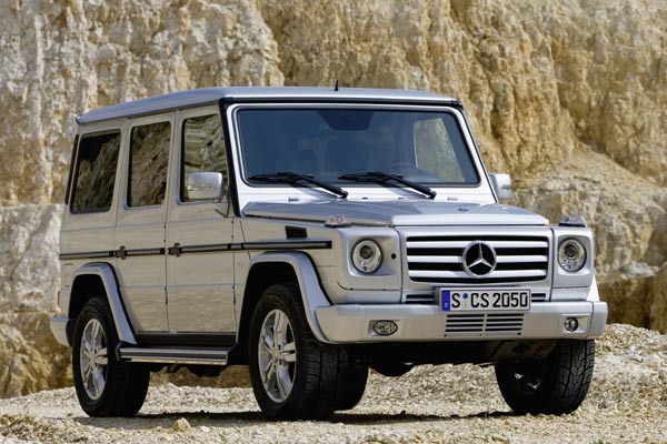 Der G 500 erhlt einen neuen Achtyzlinder-Motor mit nun 388 PS