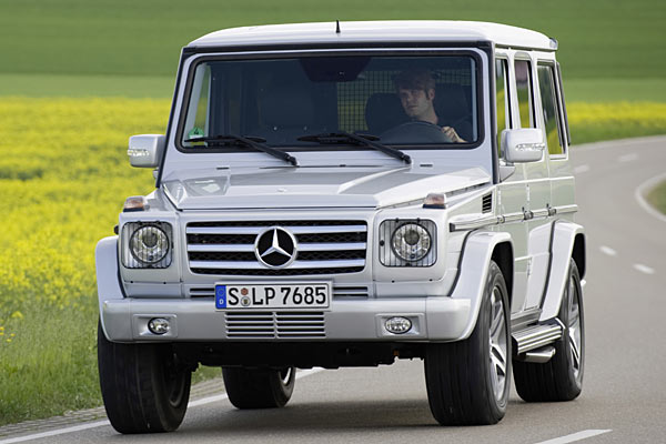 Der Mercedes G 55 AMG geht mit kleinen nderungen ins neue Modelljahr