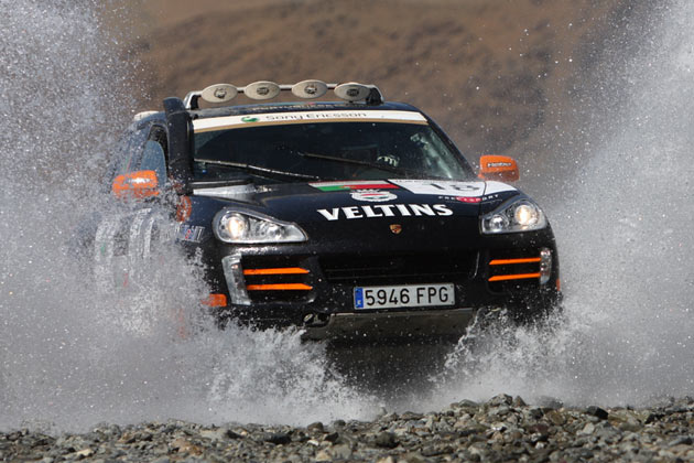 Der »echte« Cayenne Transsyberia hat die gleichnamige Rallye 2007 und 2008 gewonnen