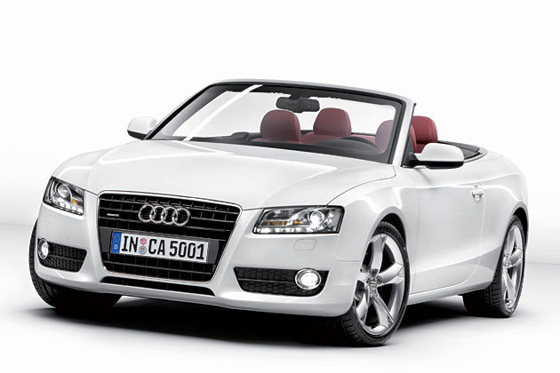 So rein, so wei, so neu: Gestatten, Audi A5 Cabriolet