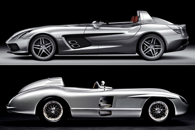 Der schnellste Mercedes soll die Brcke zum Mercedes 300 SLR (W 196 S) schlagen, mit dem »