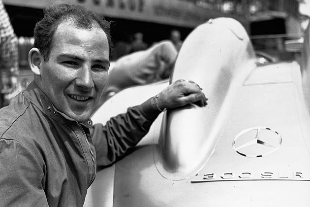 ... Stirling Moss 1955 die Mille Miglia gewann