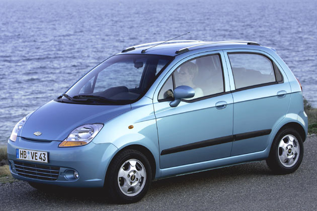 Zum Vergleich: Der Matiz liegt in punkto Design um Lngen zurck