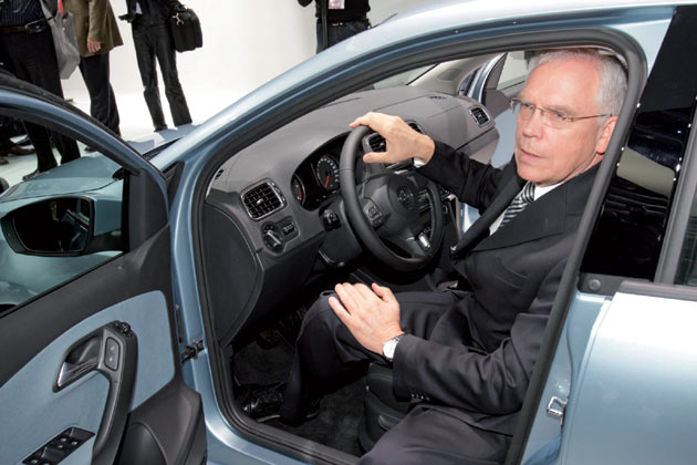 »Ich gehe davon aus, dass wir im Februar 2010 in Produktion gehen knnen«, sagt VW-Entwicklungsvorstand Ulrich Hackenberg