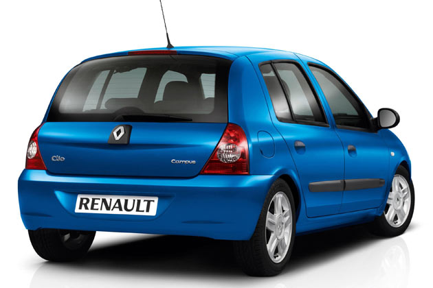 Mit 3,81 Meter Lnge rangiert der Clio Campus zwischen dem dreitrigen Twingo und dem aktuellen Clio III