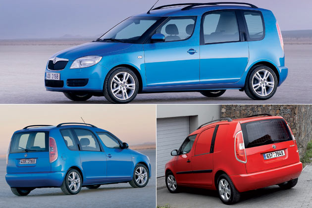 Als Vorbote des Fabia II erschien 2006 der Roomster nebst Nfz-Ableger Praktik. Vielleicht wegen des unkonventionellen Seitendesigns hat das Auto die Herzen der Kufer nur bedingt erorbert