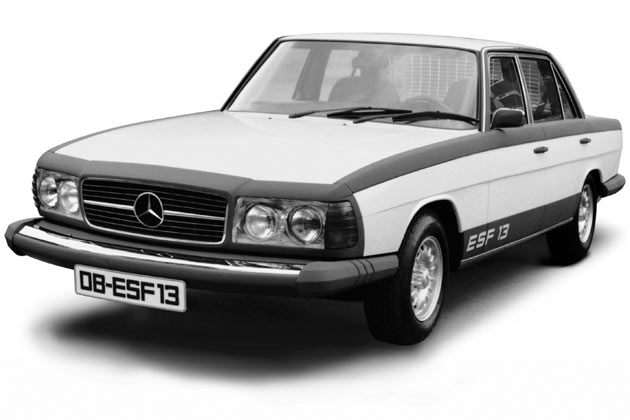 In den frhen 1970er-Jahren baute Mercedes ber 30 ESF, vier davon wurden ffentlich vorgestellt