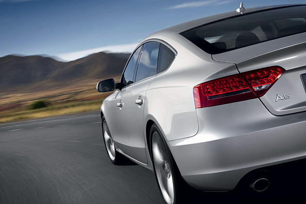 Ein noch ungewohntes Bild: Audi und Schrgheck, das gab es zuletzt am Audi 100 Avant