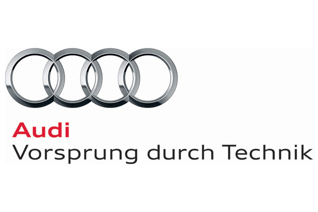 Facelift frs Logo: Die Audi-Ringe glnzen fortan metallischer, verfgen ber ausgeprgte Schatten in den unteren Kreisbereichen und ber nicht mehr symmetrische Kreuzungspunkte