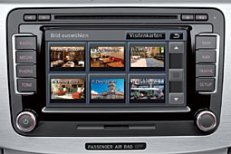 VW: Neue Funktionen fr das Navigationssystem RNS 510