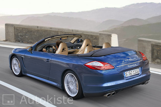 Dritte Porsche-Neuheit ist das Panamera Cabriolet
