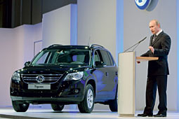 VW startet Vollproduktion in Russland