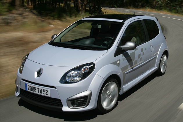 So sieht der Twingo Renault Sport (auch als R.S. und RS bezeichnet) regulr aus