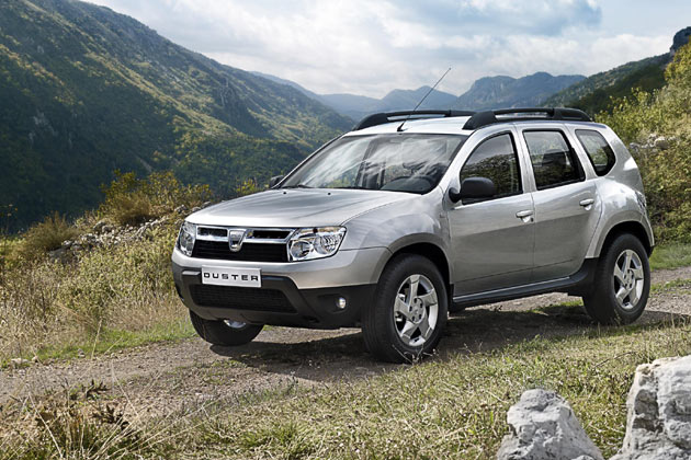 Den Dacia Duster wird es mit und ohne Allradantrieb geben. Selbst das 4x4-Modell drfte unter 15.000 Euro kosten