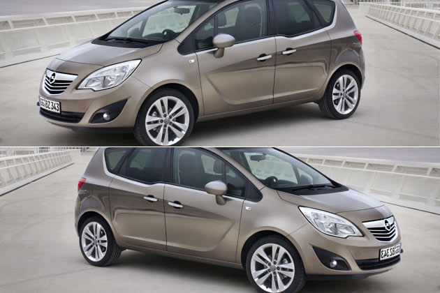 Wer genau aufgepasst hat, bemerkt den Widerspruch in der Position des Tankdeckels (tatschlich auf der Beifahrerseite). Warum Opel hier Bild 1 unserer Fotostrecke (oben) offensichtlich gespiegelt und dann mit neuem Kennzeichen (aber keiner Tankdeckel-Retusche) versehen hat, bleibt offen