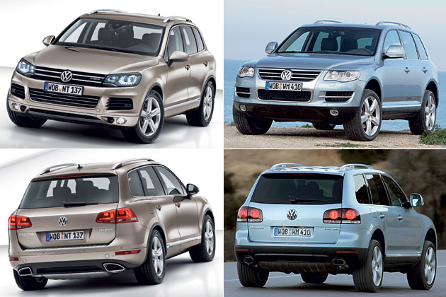 Der alte Touareg ist ein schnes Auto, der neue ist aber noch besser gelungen