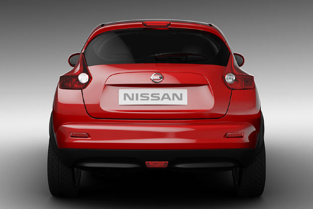 Nicht ganz so extrem ist der Hintern geraten