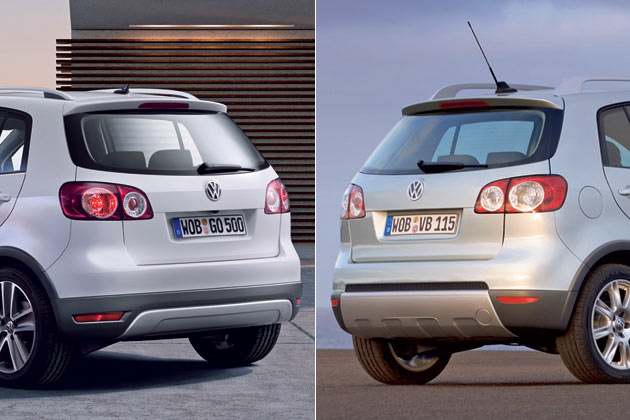 Dies gilt gleichermaen fr die Heckansicht. Wie bei allen Golf Plus sind LED-Rckleuchten Standard